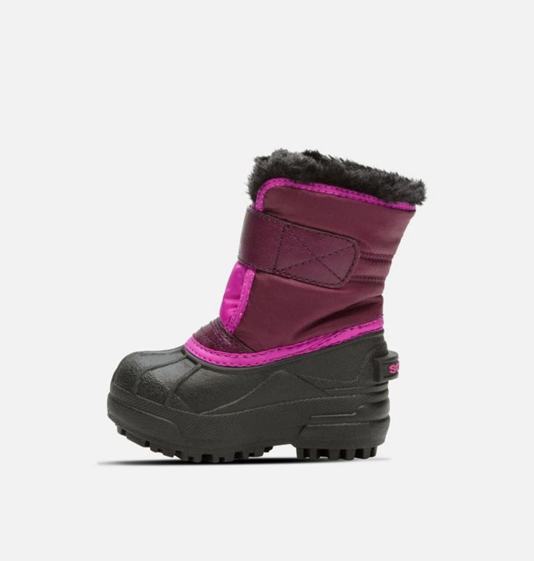 Sorel Çocuk Toddler Commander™ - Kar Botu Mor/Pembe/Siyah - 097-WCAUYM